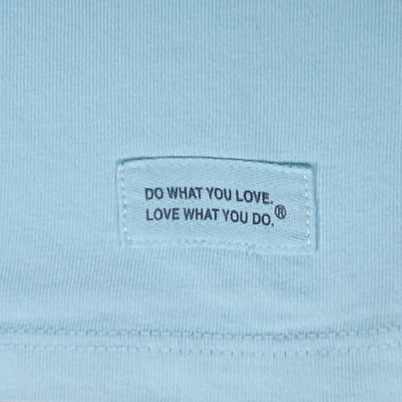 Life is Good Light Blue Short Sleeve V-Neck Today is a Good Day Crusher Tee - S - Picture 6 of 7